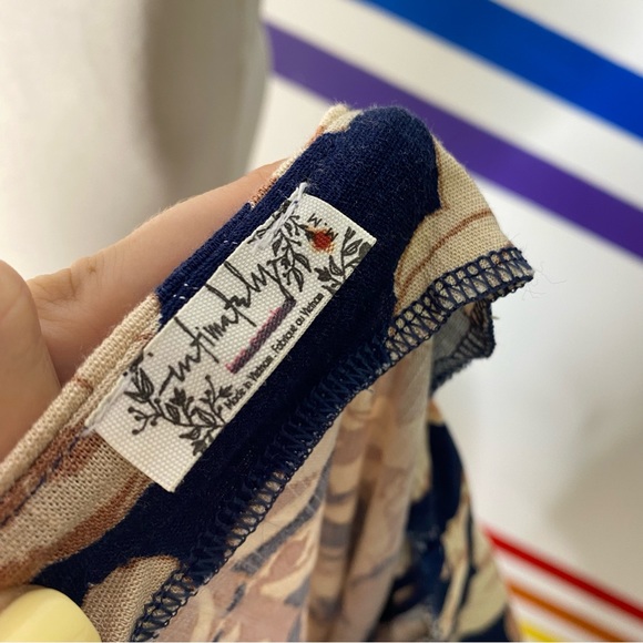 NEW Free People floral open back mini dress size medium - Picture 4 of 5